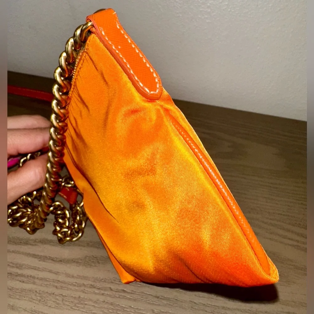 *SOLD* Prada Bandoliera Tessuto Oro Crossbody Bag W/ COA - Picture 16 of 17